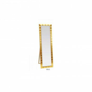 （新）HJ（Hand made in Japan）ミラー（4尺スタンド付）飛散防止付　GOLD・10656
