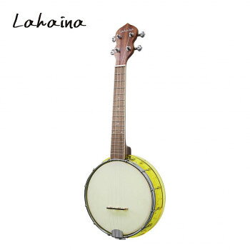 Lahaina(ラハイナ) クリスタルバンジョーウクレレ　イエロー LBU-200YW