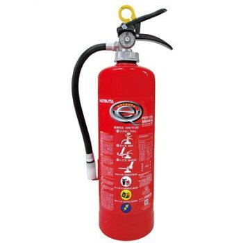 日常の点検が容易加圧用ボンベを使用せず、クリーンな窒素ガスを充てんし常時均一に圧力を保持します。また、日常点検は、ゲージ圧の確認でOKです。※自動車用消火器ではございません。※使用済みの消火器は、再充填するか新しい消火器を設置してください。絶対に分解しないでください(再充填には、専用の再充填セットをご使用ください)。※リサイクルシールが付属されています。※消火器の回収・廃棄の際は、専門業者又は同封の取扱説明書に記載の回収・窓口リサイクル相談窓口へ電話連絡ください。サイズ約奥行128×全幅200×全高467mm、胴径120mm個装サイズ：20×20×47cm重量個装重量：4800g素材・材質消火薬剤:粉末(ABC)仕様エコマークグリーン購入法適合 PFOS非該当PRTR法非該当総質量:約4.8kg放射時間:約15秒(20度)使用温度範囲 :-30〜+40度型式番号/識別番号:消第29〜1号薬剤量:3.0kg能力単位:A-3(普通)・B-7(油)・C(電気)放射距離:3〜7m(20度)規格:国検(総務省検定品)ホース:約327mm充填圧力値:N2ガス/0.70〜0.98MPa耐圧試験圧力値:2.00MPaバーストレスTM(蓄圧式)製造年:消火器本体に記載有使用期限:製造より10年業務用消火器適用火災マーク(絵表示):消火器本体に記載有(普通火災、油火災、電気火災)付属品リサイクルシール生産国中国・ベトナムfk094igrjs