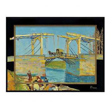 ゴッホの作品絵と額がセットになった商品です。サイズW55×H42×D2cm個装サイズ：55.5×42.5×3.0cm重量(約)1200g個装重量：1300g素材・材質樹脂フレーム塩ビ仕様壁掛用セット内容絵×1額×1生産国日本fk094igrjs