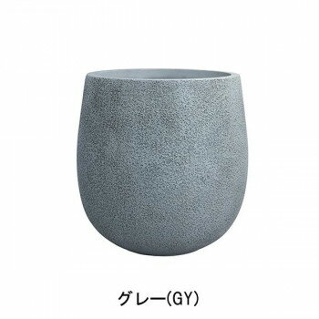 グリーンポット 植木鉢 グレイニー エッグ グレー 35cm GA-3135GY