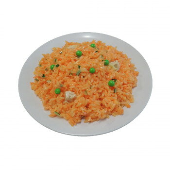 食品サンプルチキンライスの食品サンプルです。サイズ縦22×横22×高さ5cm個装サイズ：24×24×5cm重量450g個装重量：450g素材・材質軟質塩化ビニール生産国日本fk094igrjs
