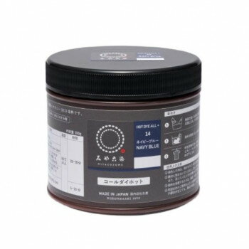 桂屋ファイングッズ　みやこ染　コールダイホット 300g 14ネイビーブルー