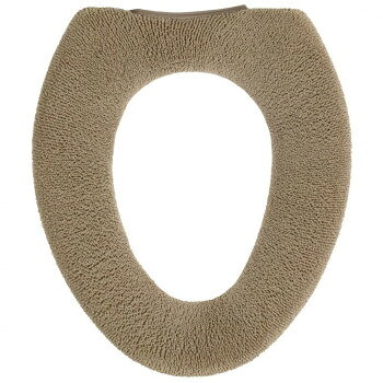 かぶせて留めるだけ簡単セットパイプ通し不要ですっきりフィットします。O型のトイレ便座カバーです。サイズ個装サイズ：41×48×64cm重量個装重量：295g素材・材質アクリル100%仕様タイプ:O型製法:編み機生産国中国fk094igrjs