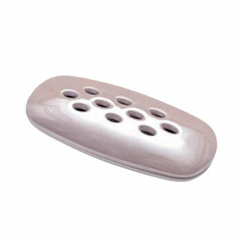 シャイニー 寝かせる線香皿 有田焼 パウダーピンク 32w4004l00072