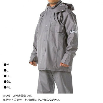厚み0.35mmPVCシートとトリコットを貼り合わせたジャケットしっかりした厚みの生地で寒さから守り、土木、現場作業を快適にサポートします。※パンツは別売りです。サイズ個装サイズ：40×34×2cm重量個装重量：650g素材・材質ポリエステル仕様耐水圧:20000mm(初期値)・防水加工・着脱納式フード・左胸ポケット・二重袖生産国中国fk094igrjs