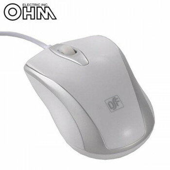 OHM 光学式マウス ホワイト PC-SMO1M-W OHM 光学式マウス ホワイト PC-SMO1M-W