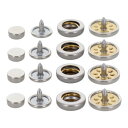 ホック一撃用ホック玉13mm 4入り シルバー刻印 H13PSSLKK 606934