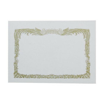 賞状用紙　A4　縦書き　10枚入・CS12-1