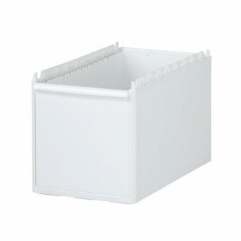 Wall Furniture - Slim Storage スリムストレージ　ストッカーユニット　ミディ分別深型ユニット　ホワイト 255BM