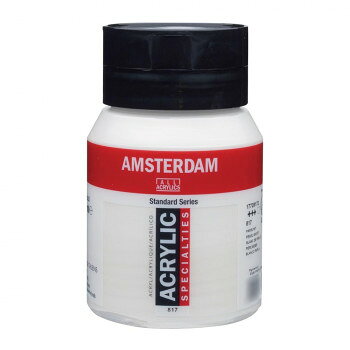 Painting Materials - ターレンス アムステルダムアクリリックカラー500ml 817 パールホワイト 407587