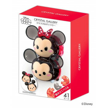 ハナヤマ 立体ジグソーパズル クリスタルギャラリー ディズニー ツムツム ミッキー＆ミニー