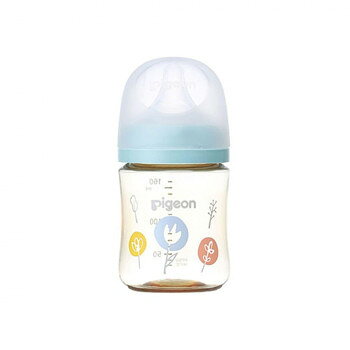 Milk Bottle - Pigeon(ピジョン) 母乳実感プラスチック160ml(Flower) 22 1026743