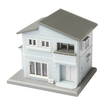 鉄道プラモデルにおすすめのアイテム。忠実に再現したミニチュアです。※Zゲージ(1/220スケール)規格製品です。サイズW3.4×D4.2×H3.6cm個装サイズ：8.6×8.3×5.6cm重量個装重量：34g素材・材質ABS、他仕様対象年齢:15歳以上セット内容二階建住宅B 青×1個※A017LEDユニット対応生産国中国fk094igrjs