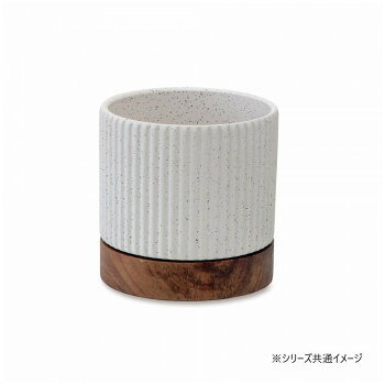 タイディポットタイディポットです。サイズ直径11×高さ11cm個装サイズ：12.0×15.5×12.0cm重量個装重量：670g素材・材質セラミック、アカシア仕様底穴有生産国中国fk094igrjs