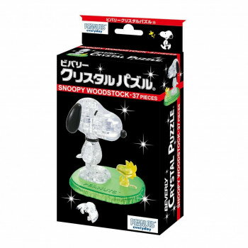 完成後はインテリアとしてこのパズルは透明のピースを組み上げる立体ジグソーパズルです。完成すると、クリスタルのように美しく輝くインテリアとして楽しめます。芝生の台座にスヌーピーとウッドストックを並べて飾ってください。サイズ個装サイズ：10×15×5cm重量個装重量：179g仕様37ピース対象年齢:7歳以上生産国中国fk094igrjs