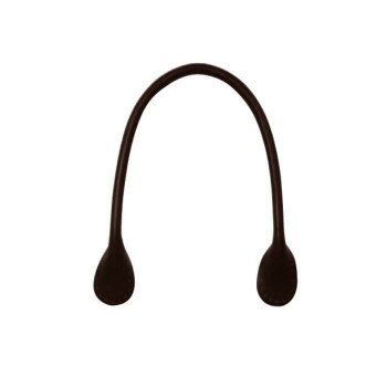 ソウヒロ joint クラフトパーツ 本革持ち手 2本手 約40cm (裏当て4枚付) 850/黒 JTM-K1