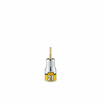 Rakuten - KTC インパクトドライバ用ショートソケットビット21mm BZP63S-21