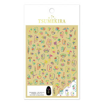 TSUMEKIRA(ツメキラ) SANZOUプロデュース One stroke writing colorful NN-SNZ-011