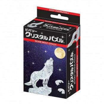 完成後はインテリアとしてこのパズルは透明のピースを組み上げる立体ジグソーパズルです。完成すると、クリスタルのように美しく輝くインテリアとして楽しめます。岩の上で遠吠えをするオオカミが完成します。サイズ個装サイズ：10×15×5cm重量個装重量：111g仕様37ピース対象年齢:14歳以上生産国中国fk094igrjs