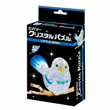 完成後はインテリアとしてこのパズルは透明のピースを組み上げる立体ジグソーパズルです。完成すると、クリスタルのように美しく輝くインテリアとして楽しめます。つぶらな瞳と丸いシルエットがキュートな小鳥が出来上がります。サイズ個装サイズ：10×15×5cm重量個装重量：112g仕様47ピース対象年齢:7歳以上生産国中国fk094igrjs