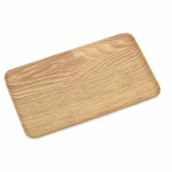 Trays - HonuHonu(ホヌホヌ) 木目調布張り加工トレイ 21cm ナチュラル DY0084