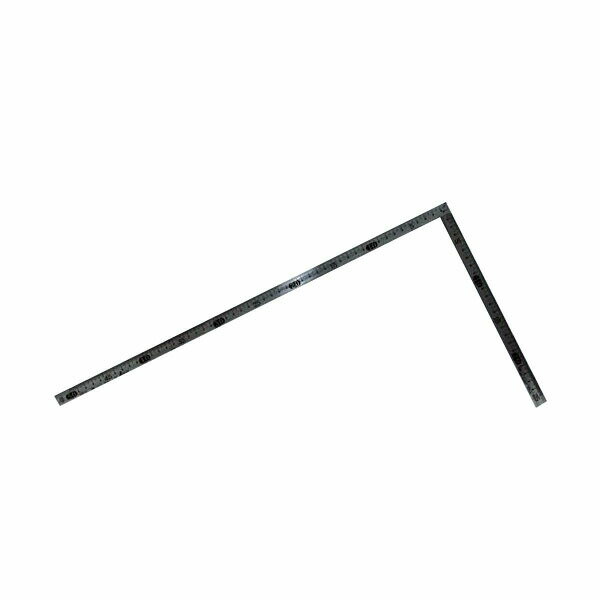 11010　シンワ　曲尺角厚　ステン　50cm　表裏同目　JIS