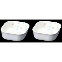 細かな部分まで、工夫と優しさがあります☆食器の高さを低くすることで、料理を見やすくし、スプーンなどを入れやすくしました。さらに、食器の内側に凹みをつけ、料理をすくいやすくしました。サイズ116×113×41mm個装サイズ：20×20×10cm重量100g個装重量：210g素材・材質メラミン仕様容量:290mlセット内容2枚セット製造国日本細かな部分まで、工夫と優しさがあります☆●柄面にコーティングを施し、機能性も抜群です。自動洗浄機や消毒保管庫をご利用いただけるうえ、温冷配膳車にも対応しています。※電子レンジには使用しないでください。【特徴】●比重1:5、耐熱温度:120度●プラスチック容器の主流で、様々な絵付けが可能です。●各種プラスチックの中では最も硬度が高く、キズや汚れが付きにくい。●熱伝導率が低く、保温性に優れ、手や唇へのあたりが強くありません。●ステンレスなど金属に強くふれると、落ちにくい汚れが付着することがあります。(メタルマーク)●塩素系漂白剤は、光沢が落ち、黄ばみの原因になりますので使用しないでください。※金属製のスプーン・フォークを使用しますと、メタルマークが付いたり絵柄がかすれる恐れがあります。食器の高さを低くすることで、料理を見やすくし、スプーンなどを入れやすくしました。さらに、食器の内側に凹みをつけ、料理をすくいやすくしました。