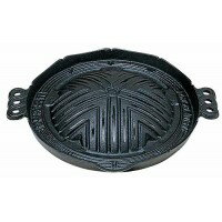 Jingisukan Pans - 鉄鍋　ジンギスカン鍋(穴有り)　22cm　YA3-72-9