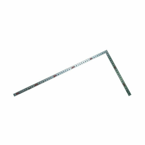 10044　シンワ　曲尺平ぴたシルバー50cm/1尺5寸　併用目盛