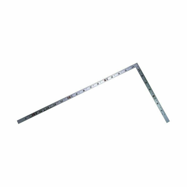 10045　シンワ　曲尺平ぴたシルバー1尺5寸/50cm　併用目盛
