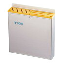TKG 18-8プラ板付 カラーナイフラック 大 ABタイプ AHU-67 黄 7-0361-0303