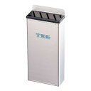 TKG 18-8プラ板付 カラーナイフラック 小 Aタイプ AHU-65 黒 7-0361-0406