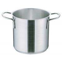 AZV7708　Muranoムラノ　インダクション　IH対応18-8寸胴鍋(蓋無)　45cm