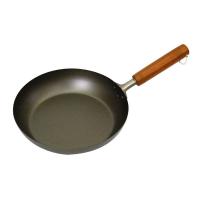 純チタン　木柄フライパン24cm　木柄