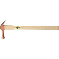王将 仮枠ハンマー 棟友ブロンズ仮枠ハンマー(木柄) 止付小 450mm