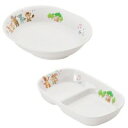 シンカ(信濃化学工業) 子どものうつわ 楕円深皿「プチまる」&二菜皿「プチまる」 67-PM・780-PM