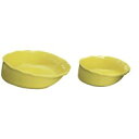 シンカ(信濃化学工業) ユニバーサルデザイン食器 ライフ15cm「黄」&ライフ12cm「黄」 2901・2902