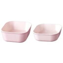 シンカ(信濃化学工業) ユニバーサルデザイン食器 ライフM「ピーチ」&ライフS「ピーチ」 251・252