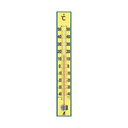 75920　シンワ　温度計　木製　60cm