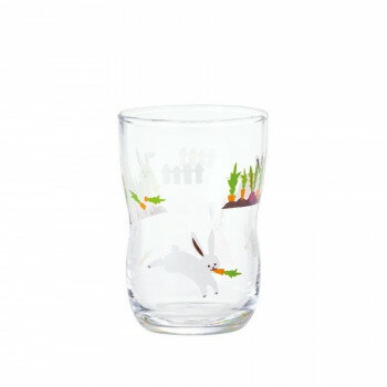 アデリア つよいこグラス M かくれんぼ うさぎ 6087