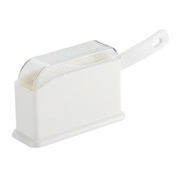 ほこりがつかないカバー付のしゃもじホルダー。さっと置くだけでしゃもじをスタンドできます。しゃもじを置くだけでカバーが閉まる構造です。サイズホルダー:約W135×D52×H90mm個装サイズ：5.3×9×23.5cm重量個装重量：170g素材・材質本体・カバー:スチロール樹脂しゃもじ:ポリプロピレン生産国日本fk094igrjs