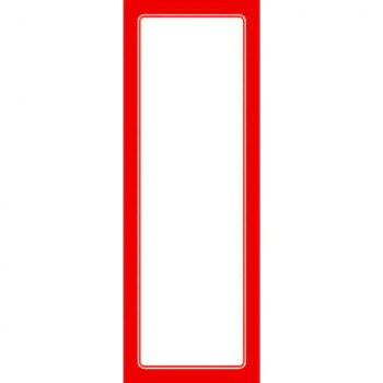 おすすめ片面印刷で、赤枠が目立つ印象的なPOP用紙です。店舗やイベントでのポスターとして活躍します。赤枠があらかじめ印刷されているため、書き入れるだけで簡単に目立つPOPを作ることができます。サイズH11×W105×D275mm個装サイズ：27.1×9.7×1.2cm重量208g個装重量：200g素材・材質上質紙生産国日本fk094igrjs