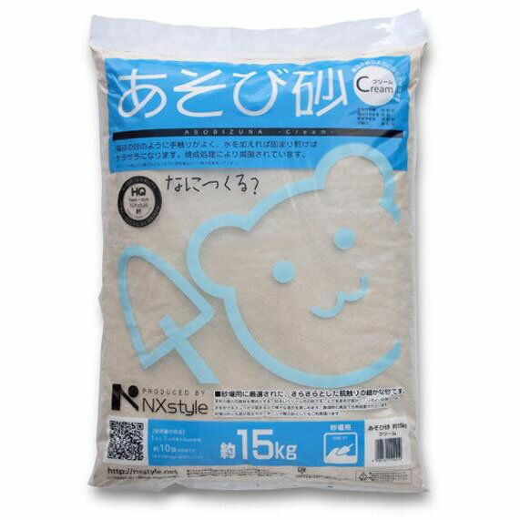 砂場、芝の目土、ガーデニング用に♪天然の風化花崗岩を素材とする、明るいクリーム色の砂です。とてもきめが細かく、心地よい肌触りです。水をかけるとしっかり固まるので様々な造形を楽しめます。製造時に高温で加熱殺菌されています。サイズ個装サイズ：87×87×87cm重量個装重量：150500g素材・材質砂仕様地:長野県木曽郡セット内容150kg(1袋15kg×10袋入)製造国日本砂場、芝の目土、ガーデニング用に♪【お取り扱いについて】●袋には破裂防止用に空気穴が開けてありますので輸送時に少量の砂がこぼれ落ちることがございます。予めご了承下さい。●小さなお子様が開封後の袋で遊ばないよう十分にご注意下さい。●お子様が砂を口に入れたり目に入れたりなさらないよう十分にご注意下さい。●ペットや鳥などの糞が入らないように使用後はカバー等の対策をして下さい。【使用量の目安】1m×1mで深さ10cmの砂場(100リットル)を作る場合、150kgを目安にご使用下さい。天然の風化花崗岩を素材とする、明るいクリーム色の砂です。とてもきめが細かく、心地よい肌触りです。水をかけるとしっかり固まるので様々な造形を楽しめます。製造時に高温で加熱殺菌されています。fk094igrjs