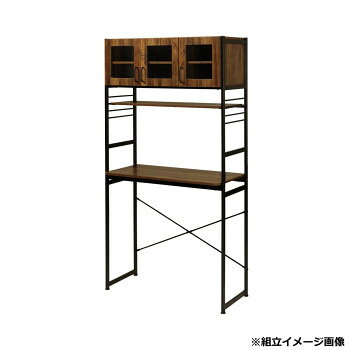 Range Stands - 弘益(KOEKI) UTILITY ルナ キッチンラック ブラウン KR930BR