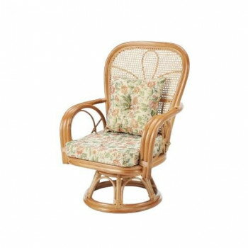 Legless Chairs - 今枝商店　Romantic Rattan　籐ワイド＆ハイバック　回転座椅子　ハイタイプ　S563