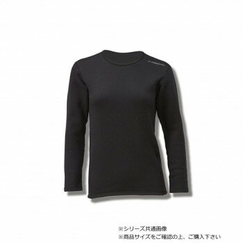 Rakuten - ハヤブサ レイヤーテックアンダーシャツ　超厚手　ウィメンズ ブラック M Y1659W-M-90