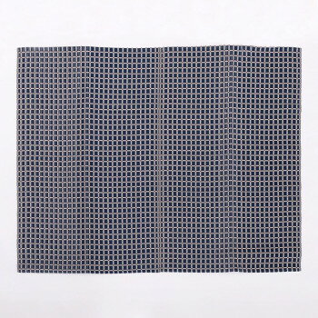 Door Mats - 志成販売 洗えるPP素材のラグマット(L) ネイビー 250010NV