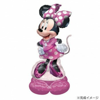 レストランなどのアイキャッチとしても大活躍圧倒的なボリューム感とデザインでインパクト抜群。エアー仕様で自立するAirloonzは、パーティーのアイコンとして、ショップ、レストランなどのアイキャッチとしても大活躍するおすすめのアイテムです。自立型で軽いため移動が可能。ショップなどでソーシャルディスタンスをキープするレイアウトツールとしても適しています。サイズ約高さ121×幅83cm個装サイズ：30×20×1.5cm重量個装重量：130g仕様(C)Disney生産国中国fk094igrjs