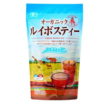 山陽商事 オーガニックルイボスティーティーパック 60g(3g×20袋)×12(ケース販売)